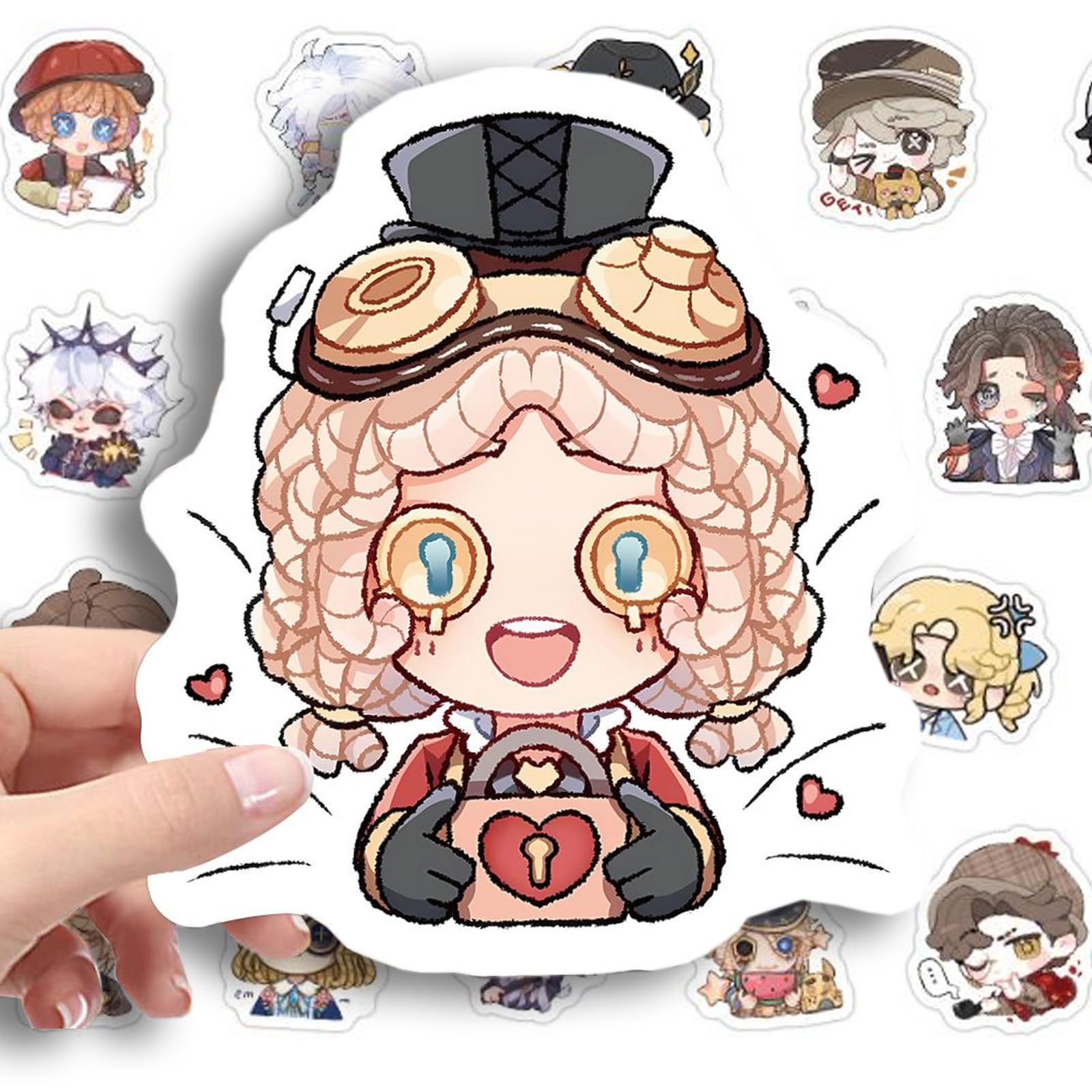 Amazon.co.jp: 第五人格グッズ identityV ステッカー 人気キャラクター